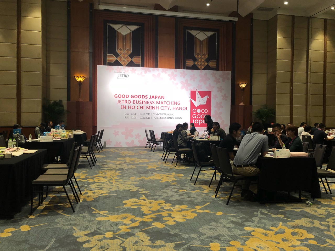 ハノイで　「Good Goods Japan 2018」ビジネスマッチングイベント