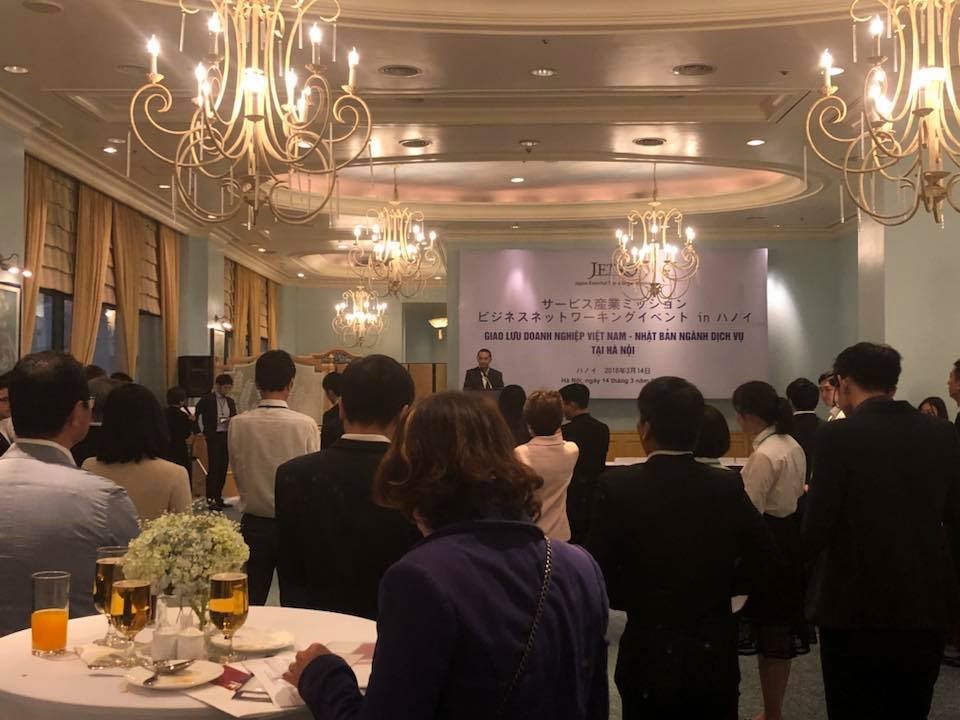 OJT cung cấp phiên dịch cho sự kiện “Giao lưu doanh nghiệp Việt Nam – Nhật Bản ngành dịch vụ” tại Hà Nội.